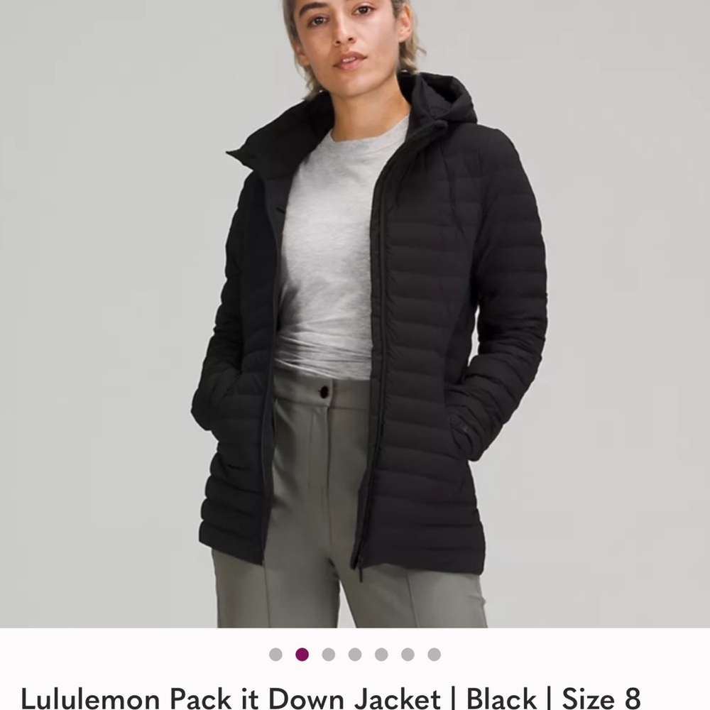 lululemon athletica Women's Puffer Jacket - Black